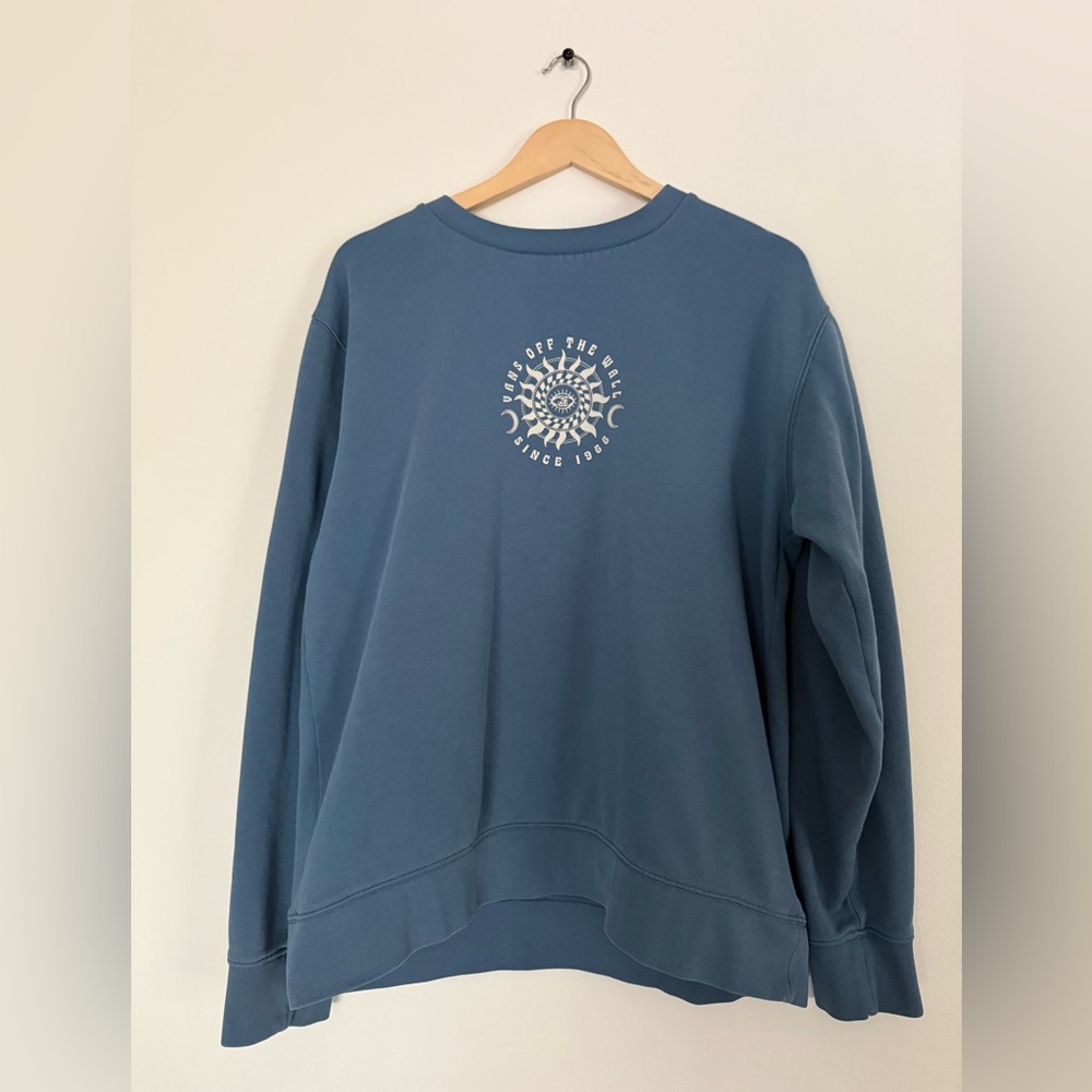 Vans Blue Graphic Sweatshirt